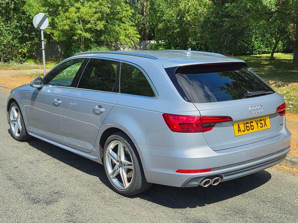 Audi A4 Avant 3.0 Tdi V6 S Line S Tronic Quattro Euro 6 S S Silver #4