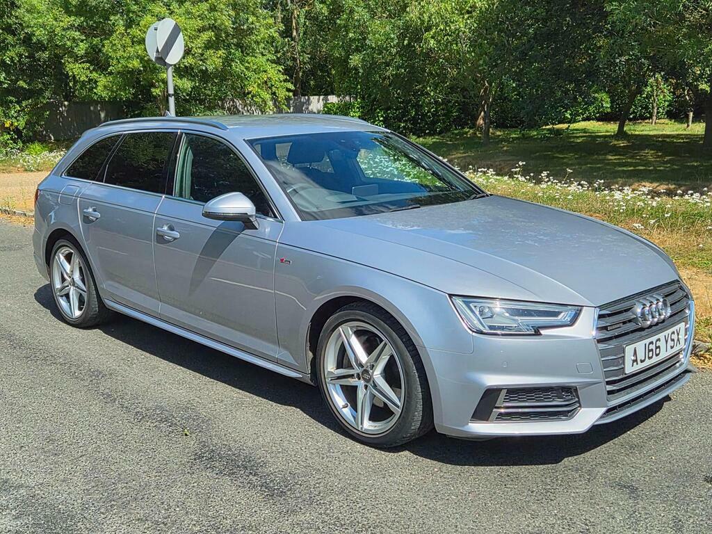 Audi A4 Avant 3.0 Tdi V6 S Line S Tronic Quattro Euro 6 S S Silver