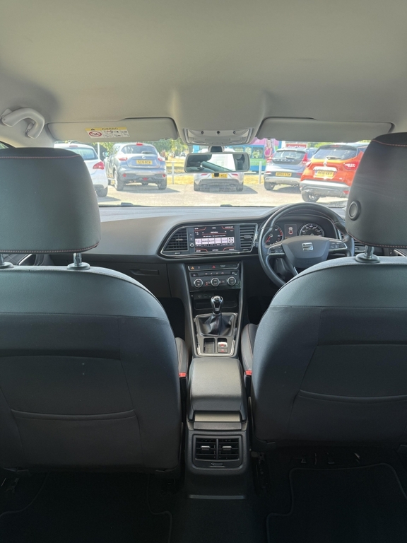 Seat Leon 2.0 Tdi Fr Technology White #5