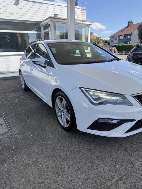 Seat Leon 2.0 Tdi Fr Technology White #6