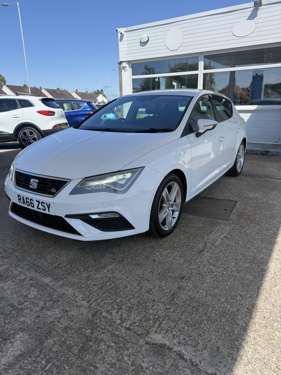Seat Leon 2.0 Tdi Fr Technology White #2