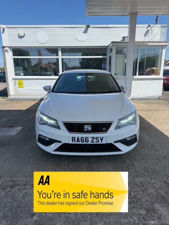 Seat Leon 2.0 Tdi Fr Technology White