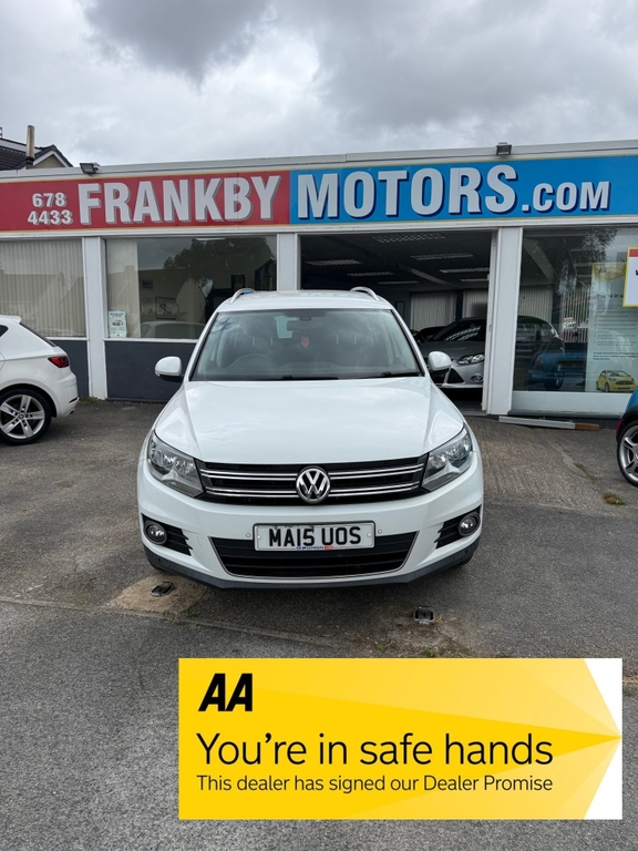 Volkswagen Tiguan 2.0 Match Tdi Bluemotion Technology White
