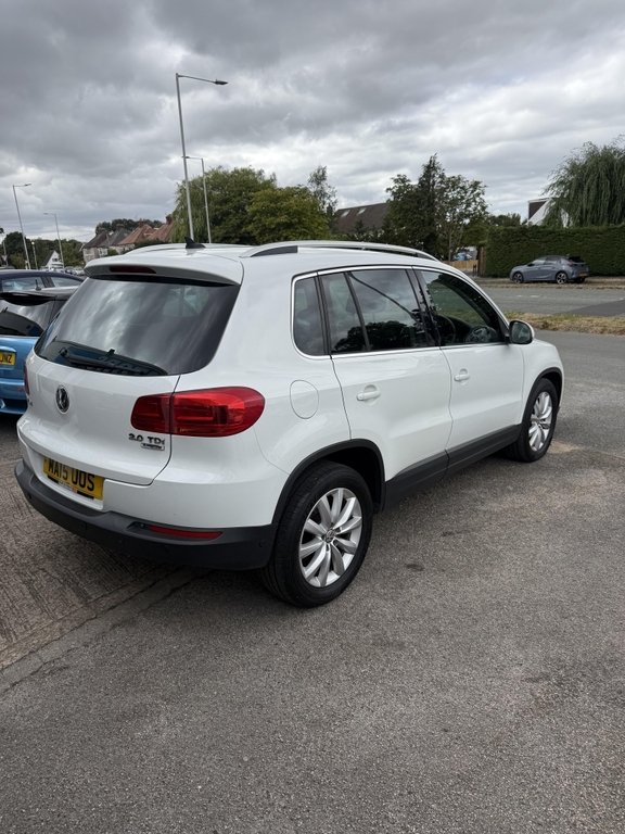 Volkswagen Tiguan 2.0 Match Tdi Bluemotion Technology White #5