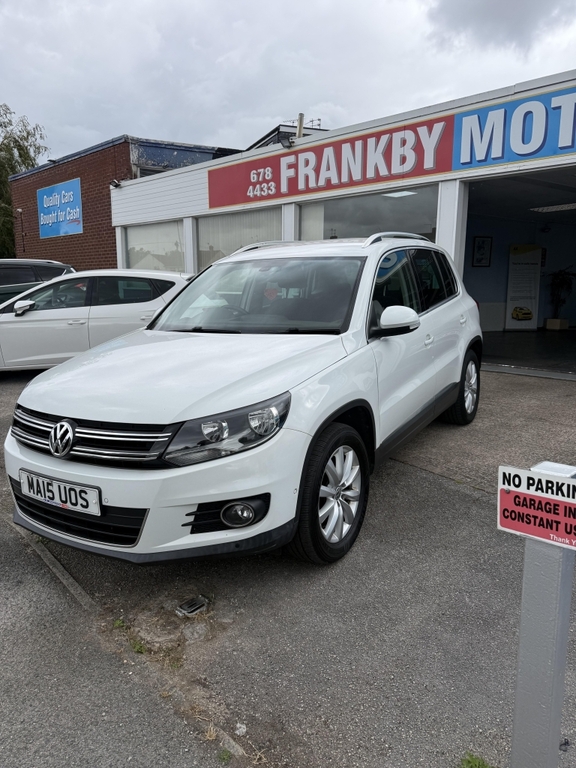 Volkswagen Tiguan 2.0 Match Tdi Bluemotion Technology White #2