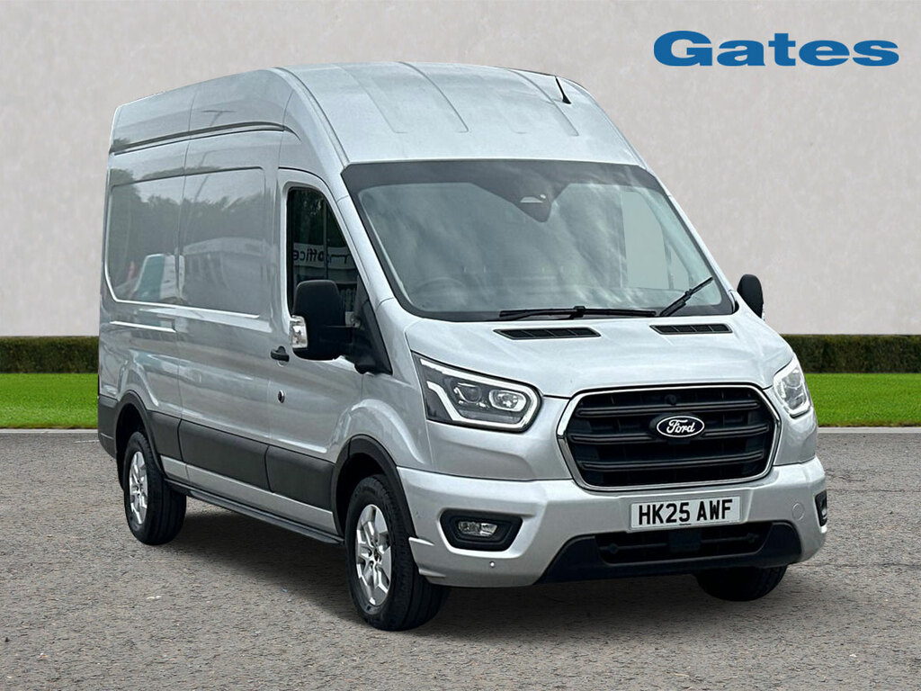 Ford Transit Custom Transit 350 L3 H3 2.0 Tdci Limited 165Ps Fwd HK25AWF Silver