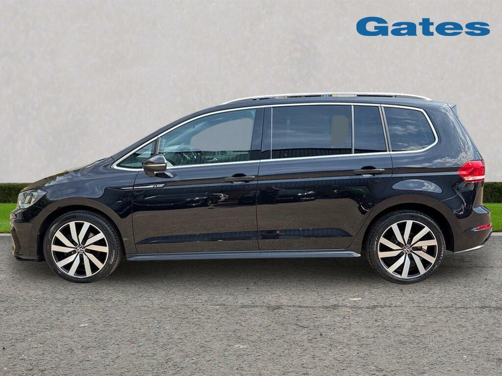 Volkswagen Touran Vw Touran R-line 1.5 Tsi Evo Black #4