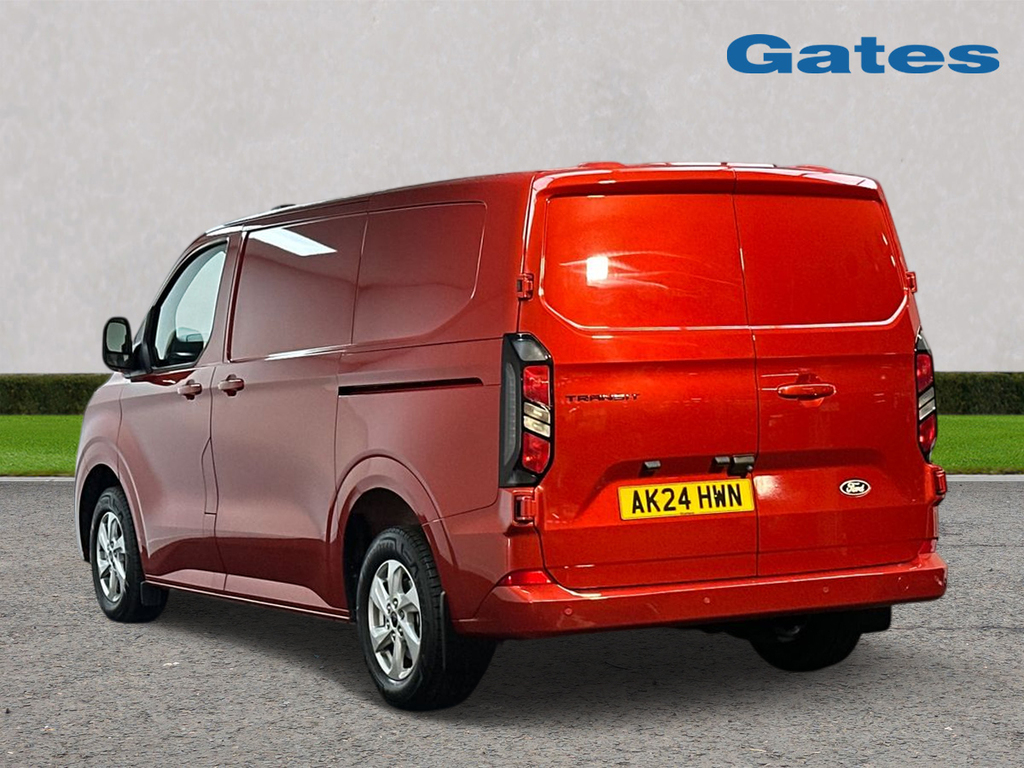 Ford Transit Custom Transit Custom 280 Swb 2.0 Tdci Limited 136Ps AK24HWN Red #6