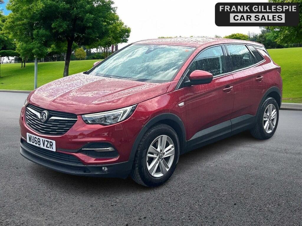 Vauxhall Grandland X Suv 1.2 Turbo Se Euro 6 Ss 201968 WU68VZR Red #4
