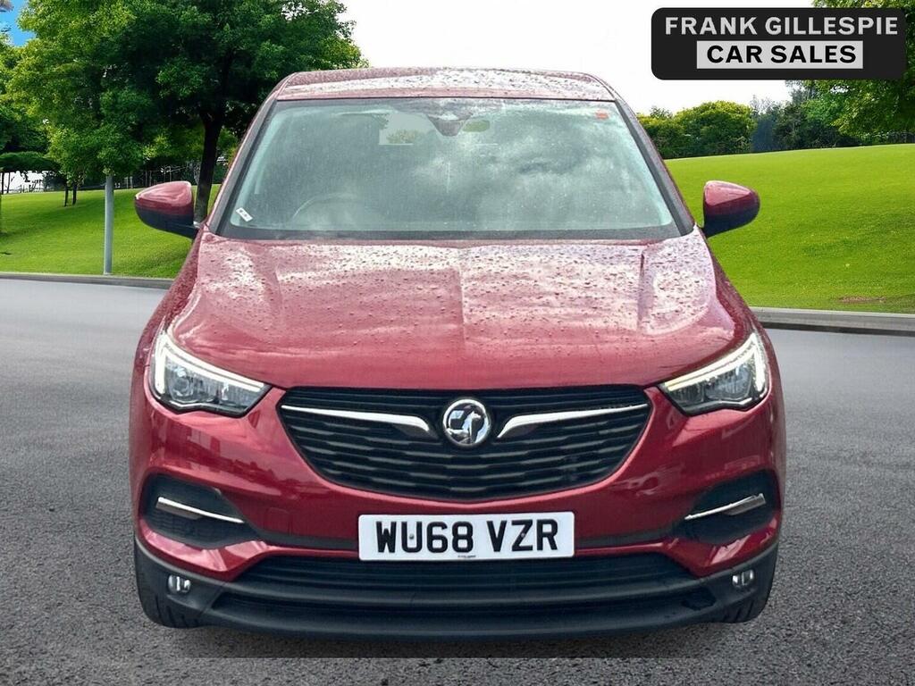 Vauxhall Grandland X Suv 1.2 Turbo Se Euro 6 Ss 201968 WU68VZR Red #3