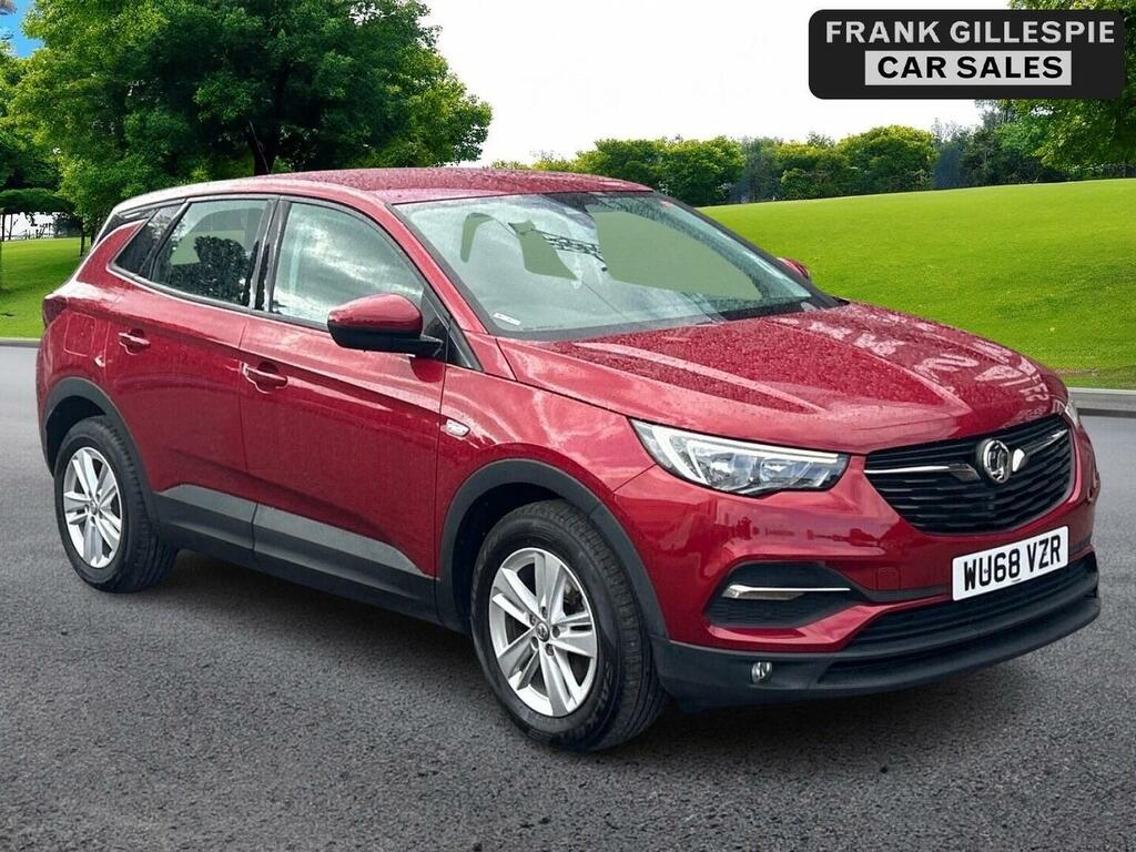 Vauxhall Grandland X Suv 1.2 Turbo Se Euro 6 Ss 201968 WU68VZR Red #5