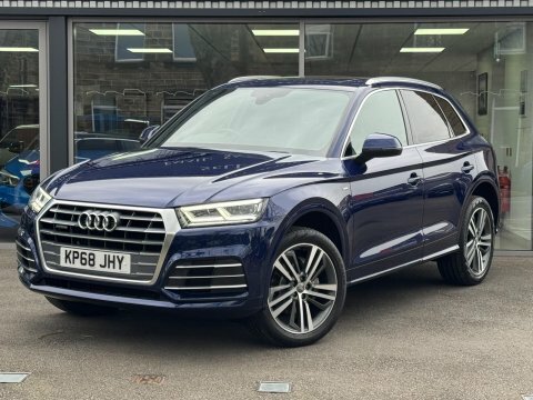 Audi Q5 Tdi Quattro S Blue #3