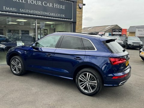 Audi Q5 Tdi Quattro S Blue #4