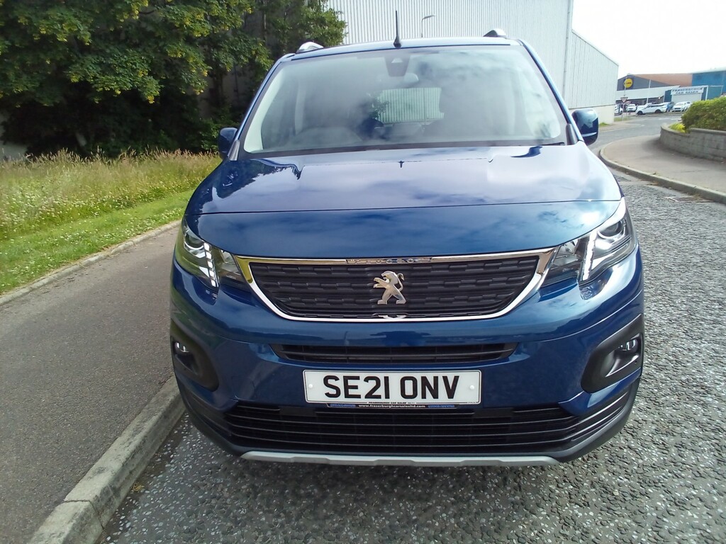 Peugeot Rifter Mpv 1.5 Bluehdi Allure Horizon Wheel Chair Access SE21ONV Blue #2