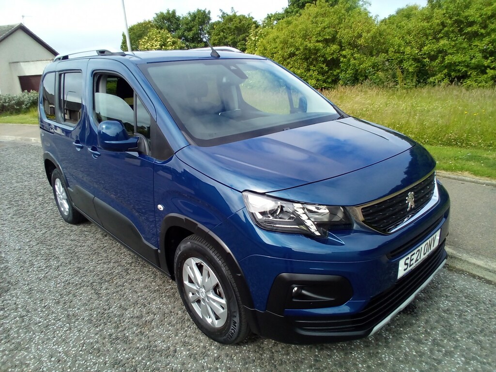 Peugeot Rifter Mpv 1.5 Bluehdi Allure Horizon Wheel Chair Access SE21ONV Blue #3