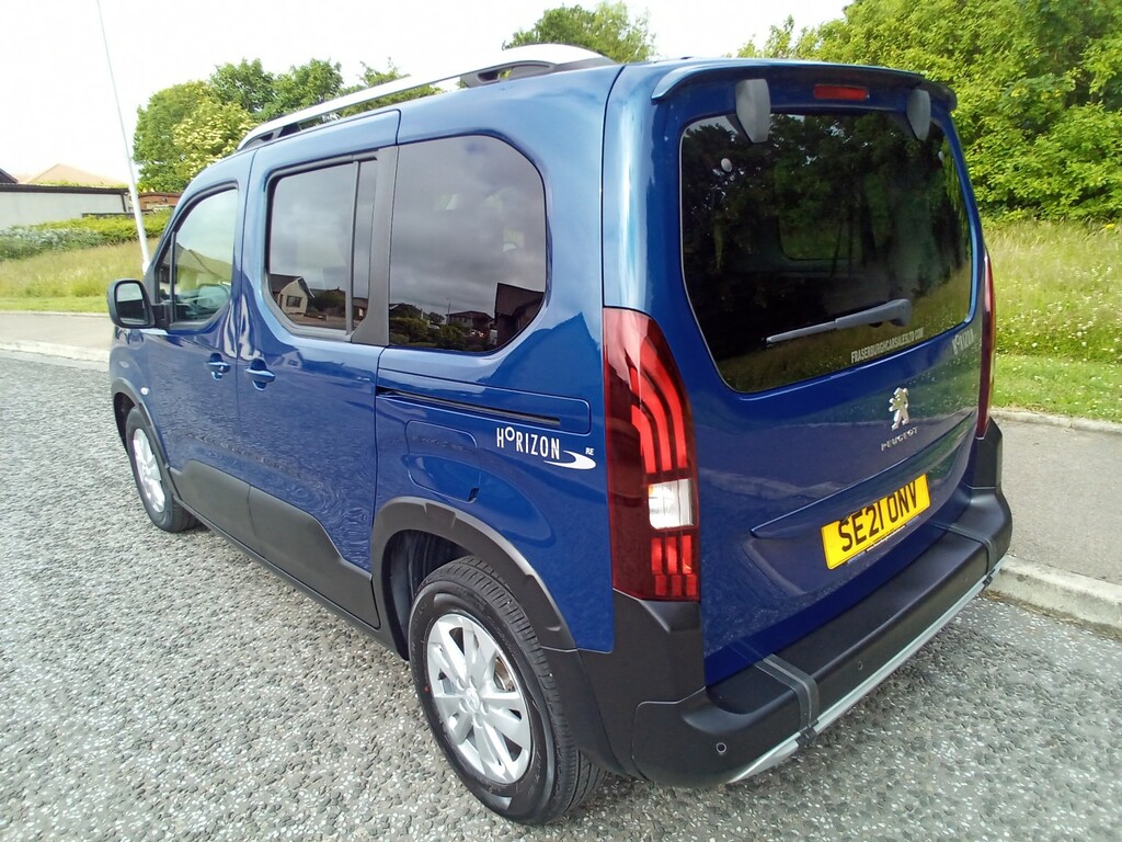 Peugeot Rifter Mpv 1.5 Bluehdi Allure Horizon Wheel Chair Access SE21ONV Blue #6