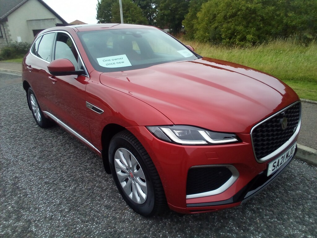 Jaguar F-Pace Suv 2.0 D165 Mhev R-dynamic S 4Wd 202121 Red #3