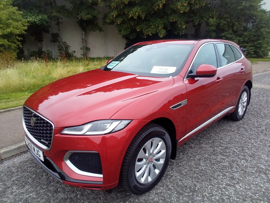 Jaguar F-Pace Suv 2.0 D165 Mhev R-dynamic S 4Wd 202121 Red