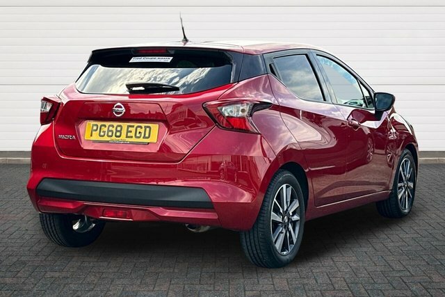 Nissan Micra Ig-t N-connecta Hatchback Red #3
