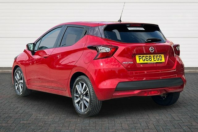 Nissan Micra Ig-t N-connecta Hatchback Red #5