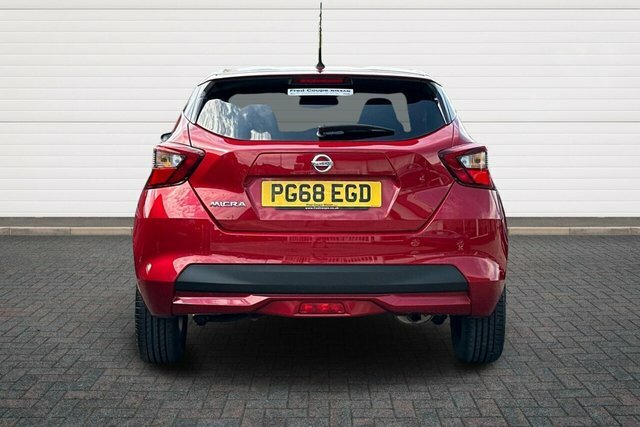 Nissan Micra Ig-t N-connecta Hatchback Red #4