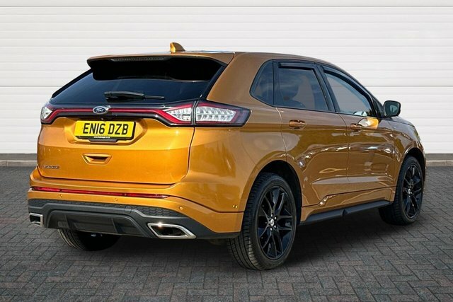 Ford Edge Tdci Sport Suv Orange #3