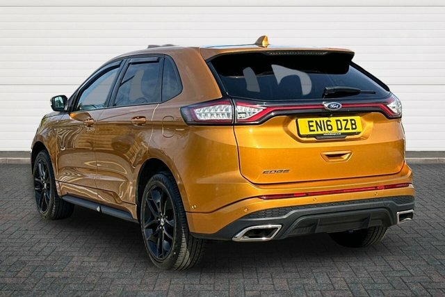 Ford Edge Tdci Sport Suv Orange #5