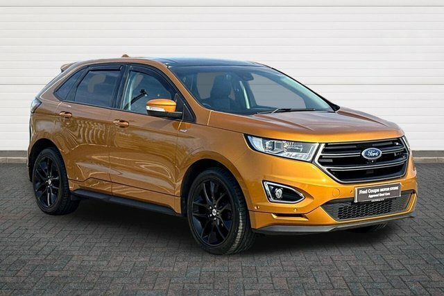 Ford Edge Tdci Sport Suv Orange
