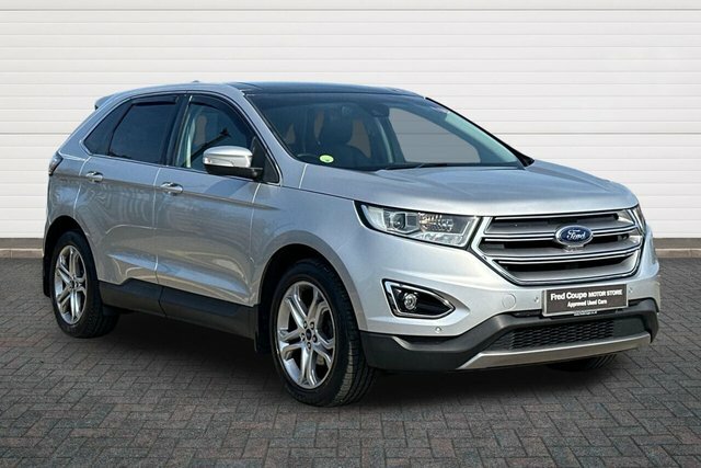 Ford Edge Tdci Titanium Suv CF66LHE Silver