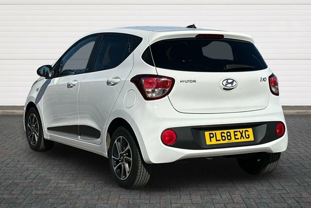 Hyundai I10 Go Se Hatchback White #5