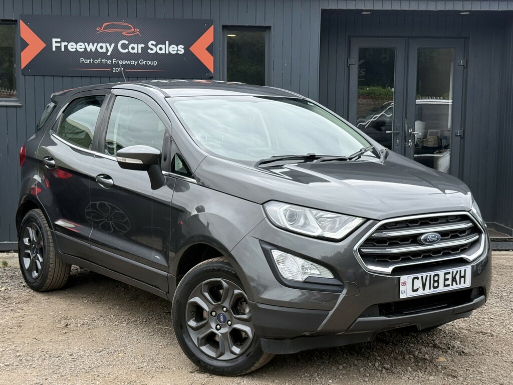 Ford Ecosport Suv 1.0T Ecoboost Zetec Suv Euro CV18EKH Grey