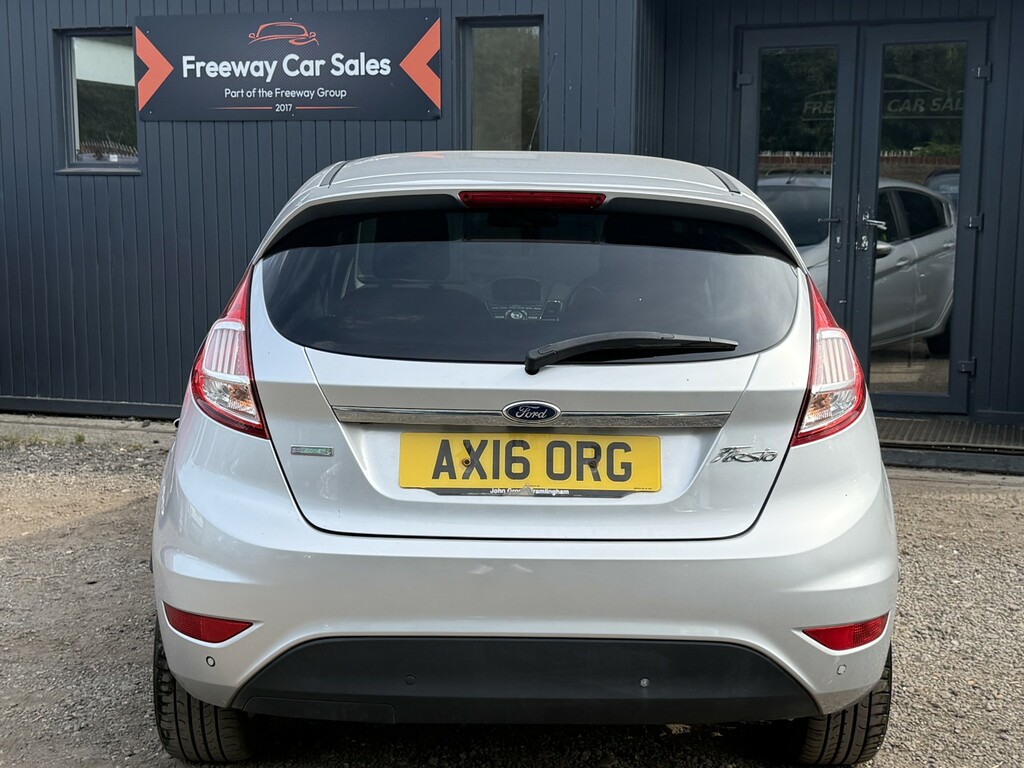 Ford Fiesta Hatchback 1.0T Ecoboost Titanium Hatchback Pet AX16ORG Silver #4