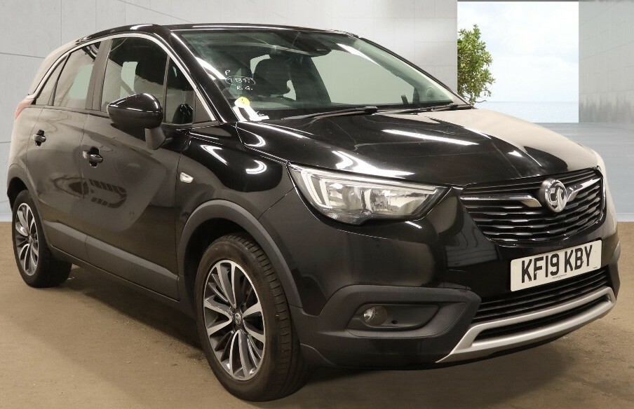 Vauxhall Crossland X 1.2 Turbo Ecotec Gpf Elite Nav Suv Man Black