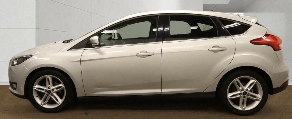 Ford Focus 1.6 Zetec Hatchback Powershift Euro 6 Silver #4