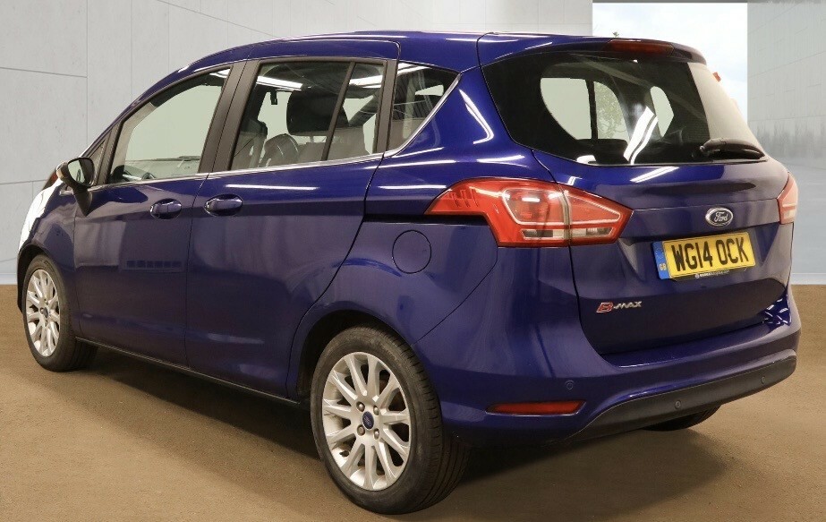 Ford B-Max Mpv 1.6 Titanium Mpv Powershift Euro 5 WG14OCK Blue #3