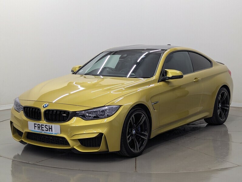 BMW 4 Series M4 Yellow #6