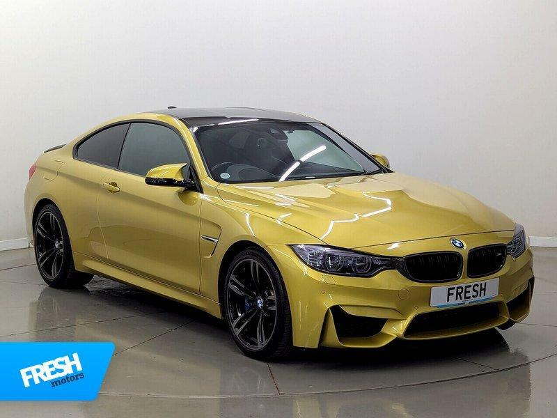 BMW 4 Series M4 Yellow