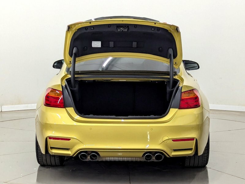 BMW 4 Series M4 Yellow #4