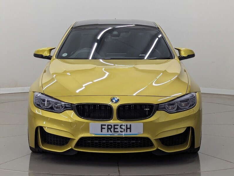 BMW 4 Series M4 Yellow #5