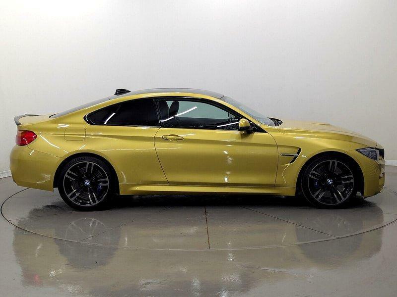 BMW 4 Series M4 Yellow #2