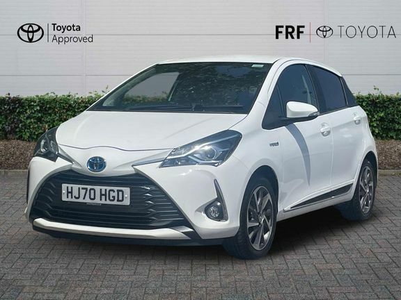 Toyota Yaris Y20 1.5 Hybrid White #3