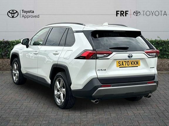 Toyota Rav 4 Design 2.5 Hybrid Awd White #4