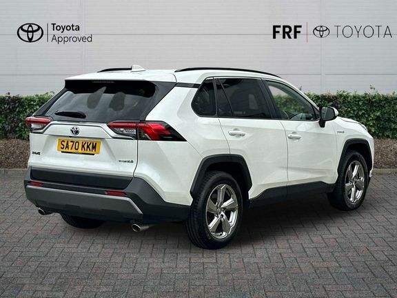 Toyota Rav 4 Design 2.5 Hybrid Awd White #2