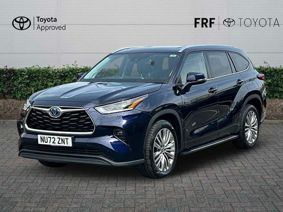 Toyota Highlander Excel 2.5 Hybrid Awd-i Blue #3
