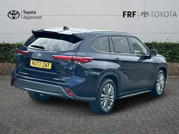 Toyota Highlander Excel 2.5 Hybrid Awd-i Blue #2