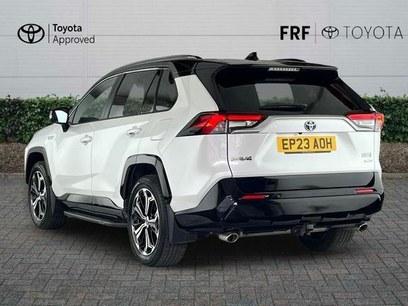 Toyota Rav 4 Rav4 Plug-in Dynamic 2.5 Pr White #4