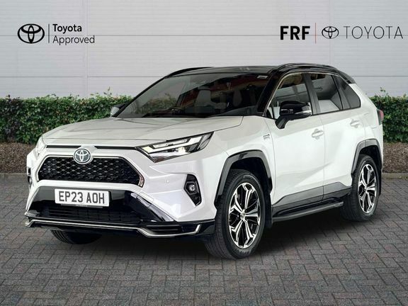 Toyota Rav 4 Rav4 Plug-in Dynamic 2.5 Pr White #3