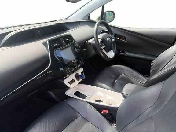 Toyota Prius 1.8 Vvt-h Excel Cvt Euro 6 Ss 15In Alloy White #5