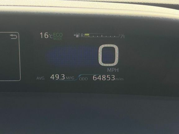 Toyota Prius 1.8 Vvt-h Active Cvt Euro 6 Ss Silver #13