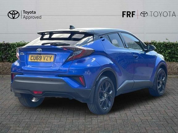 Toyota C-Hr 1.2 Vvt-i Dynamic Euro 6 Ss Blue #2